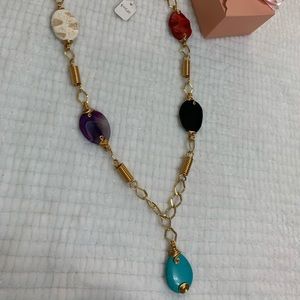 5 Mixed Focal Chain Necklace